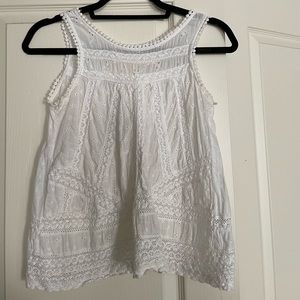 Altrd State White Lace Top